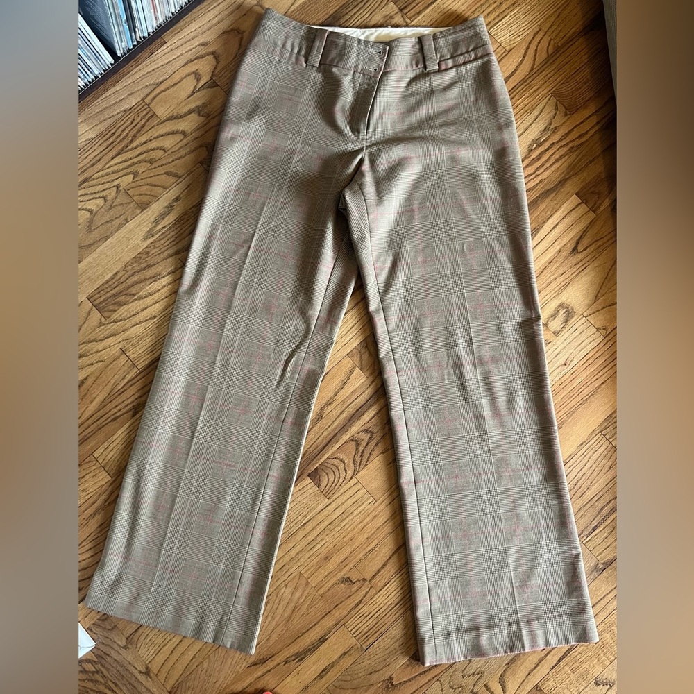 Express Design Studio Correspondent Plaid Dress Pants - Size 8